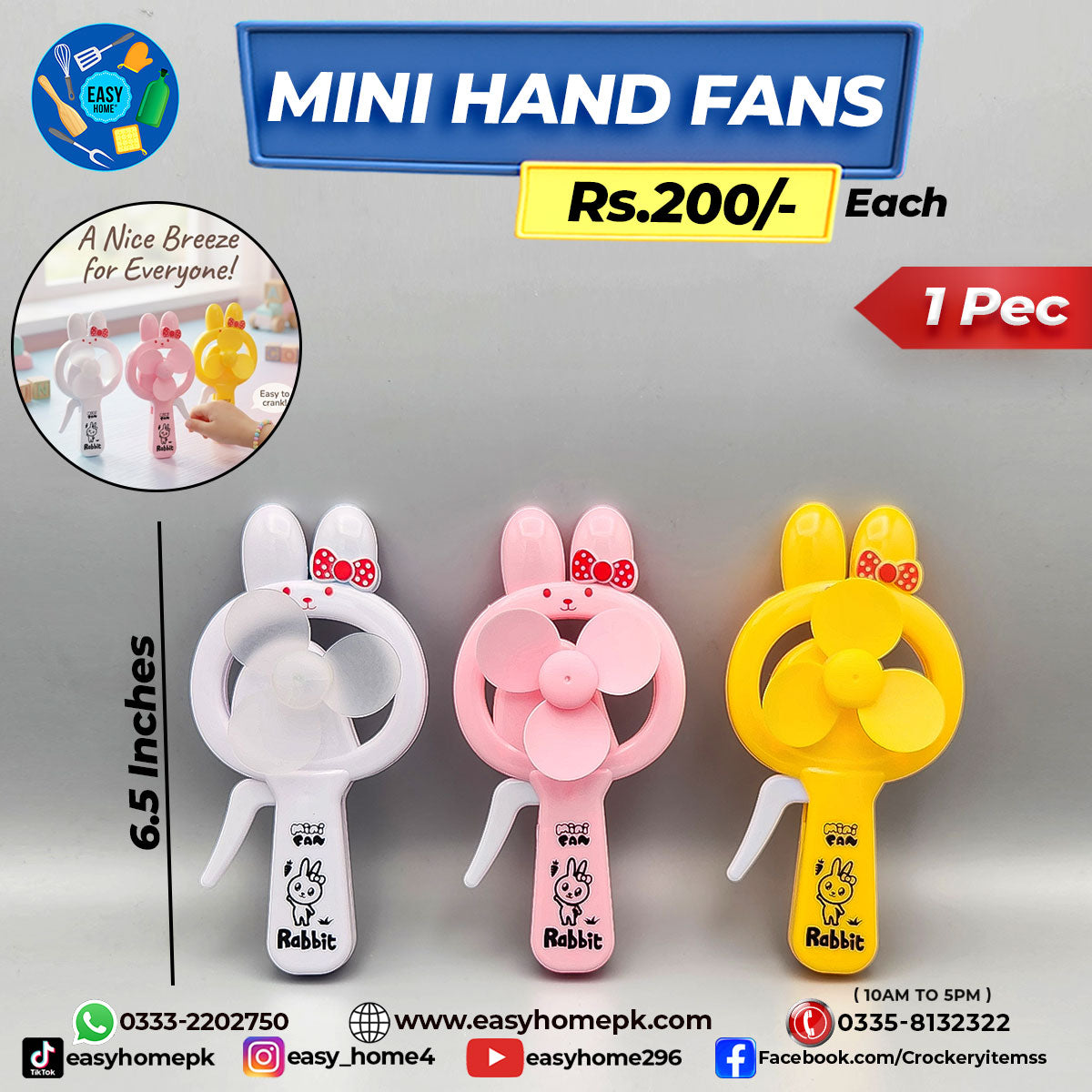 Mini Hand Fan