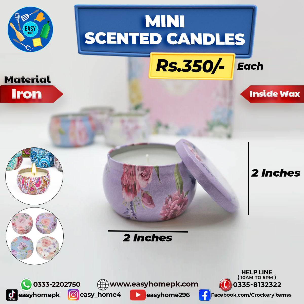 Mini Scented Candles