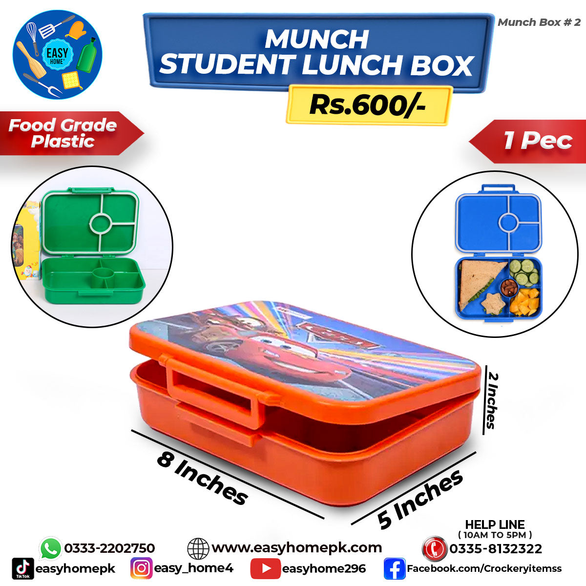 Munch Student Lunch Box