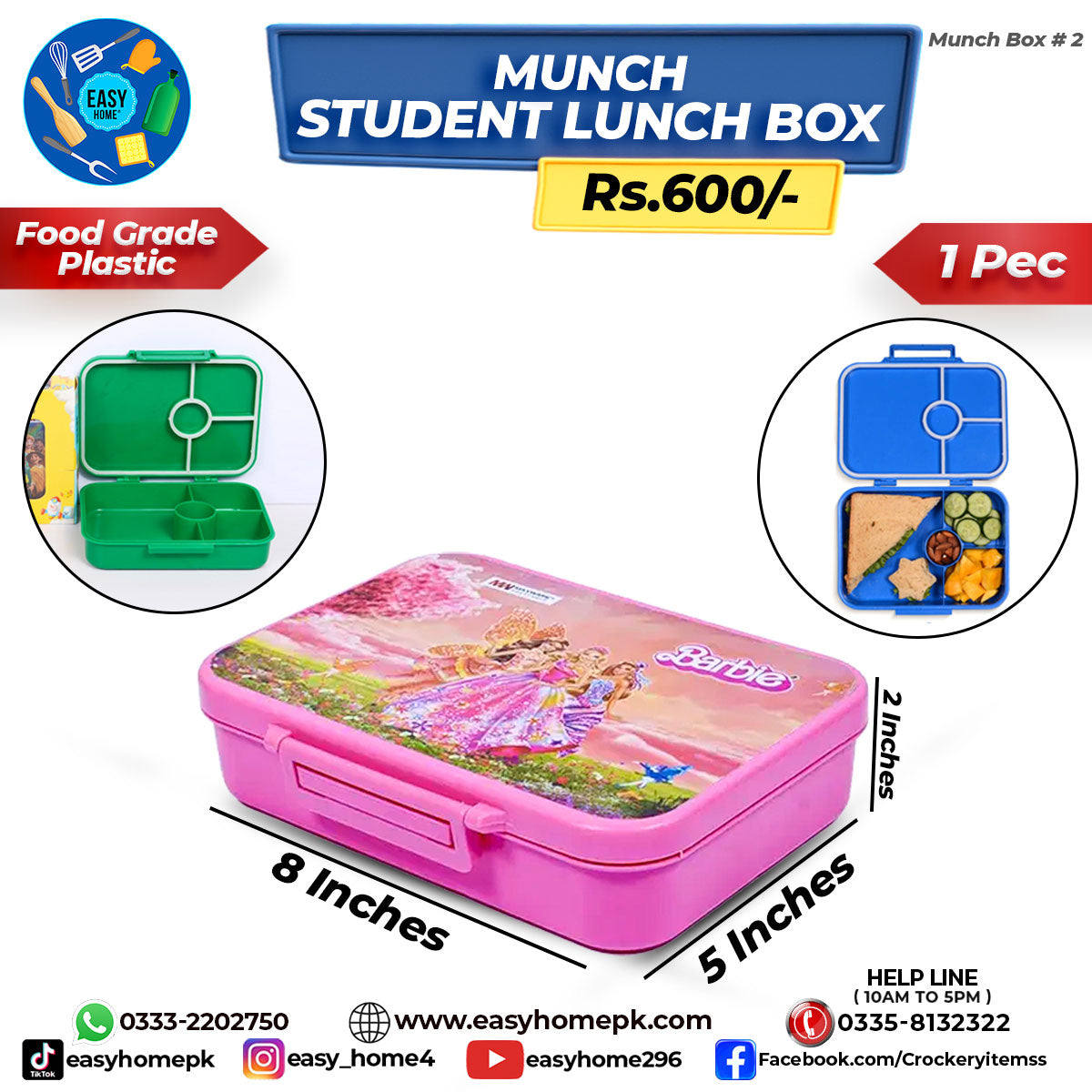 Munch Student Lunch Box