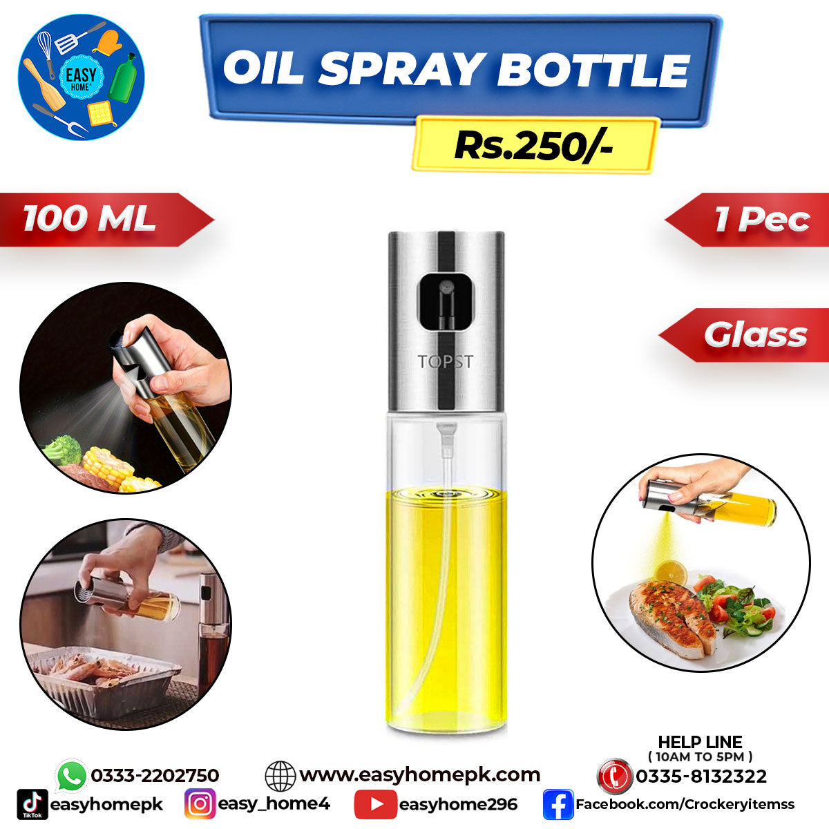 Oil Spray Bottle
