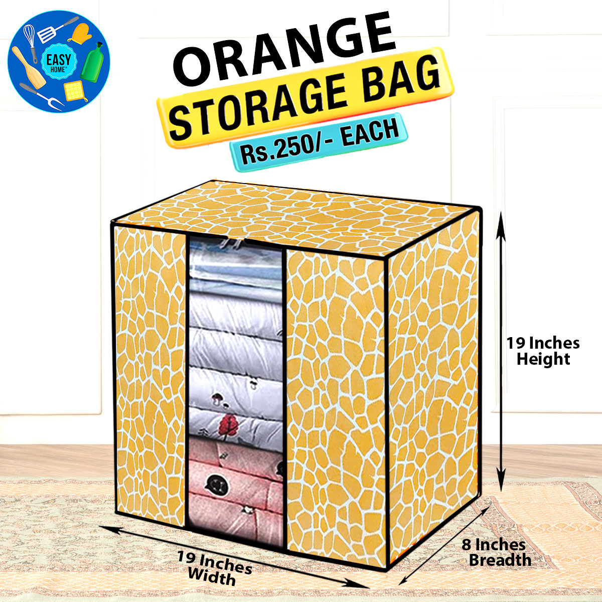 Storage Bag - Orange
