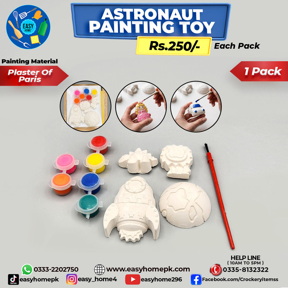 Astronaut Painting Toy