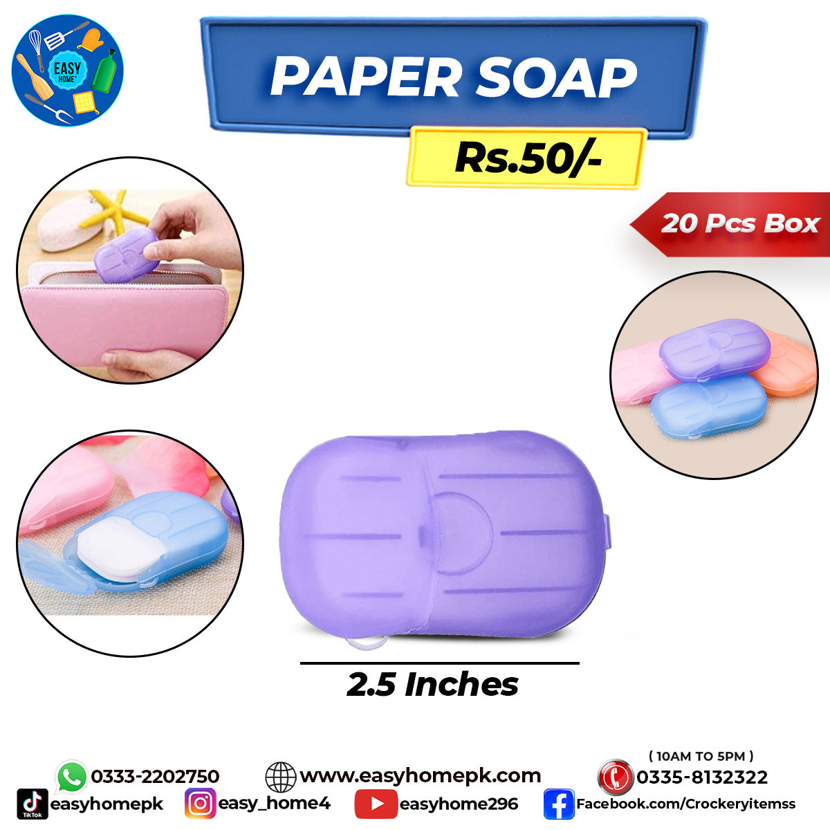 Paper Soap