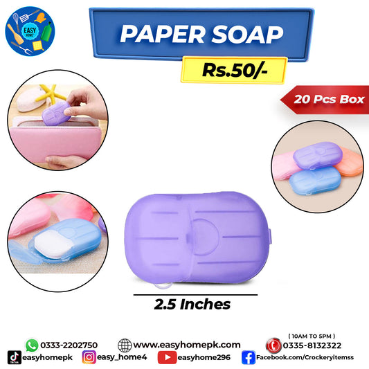 Paper Soap