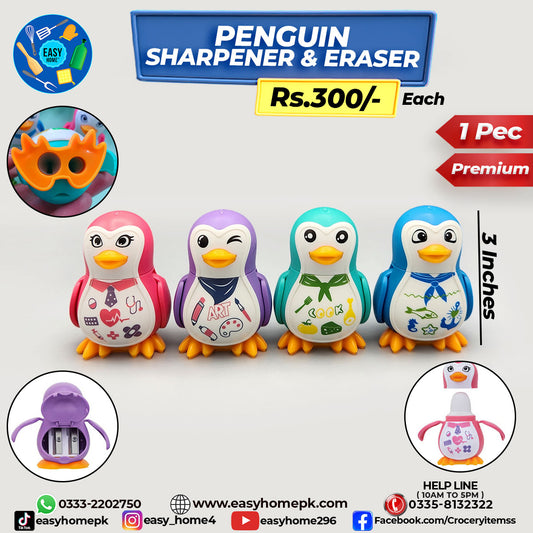 Penguin Sharpener & Eraser