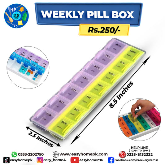Weekly Pill Box