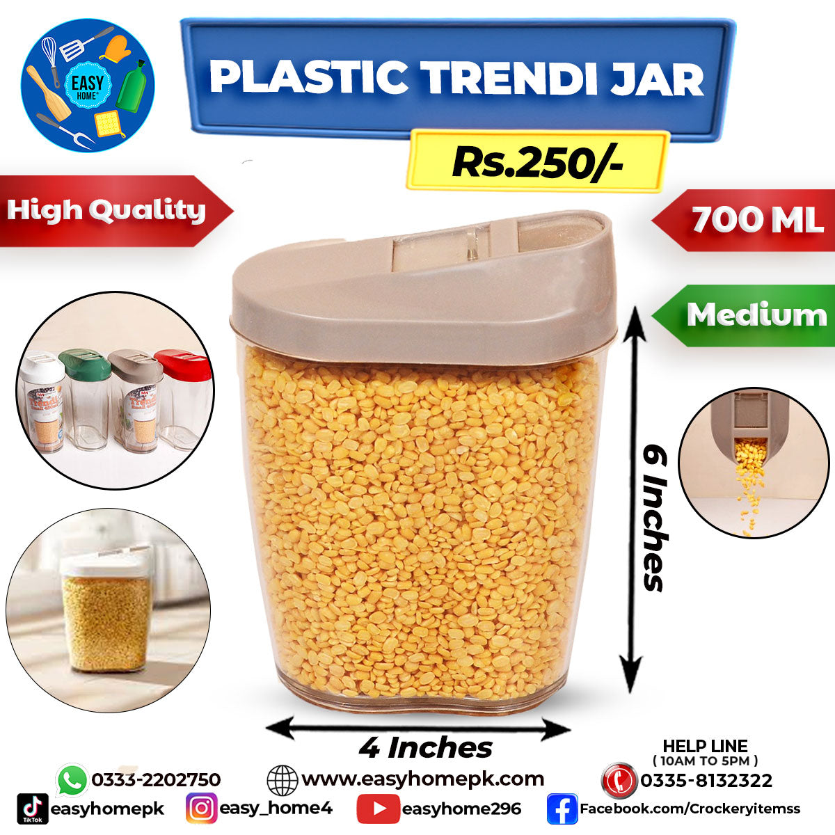 High Quality Trendi Jar