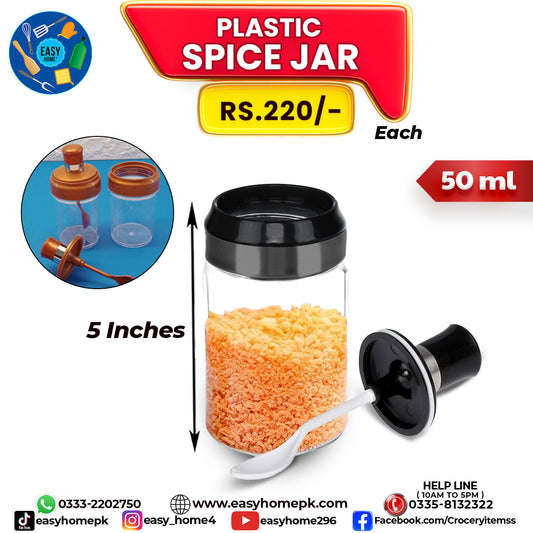 Spice Plastic Jar