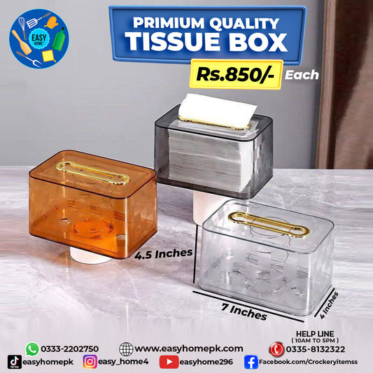 Premium Quality Tissue Box