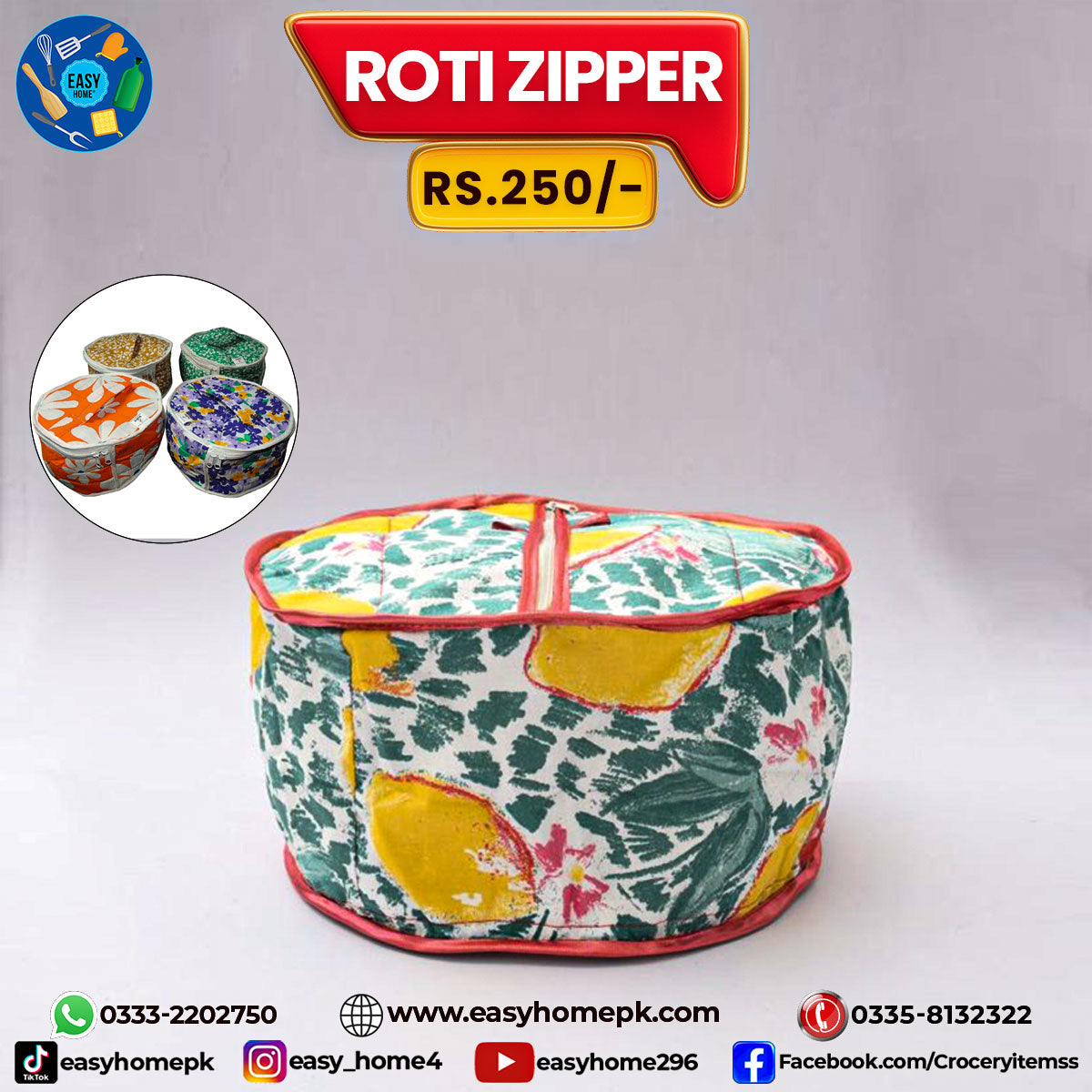 Zupper Roti Double Roti Zipper – EASY HOME