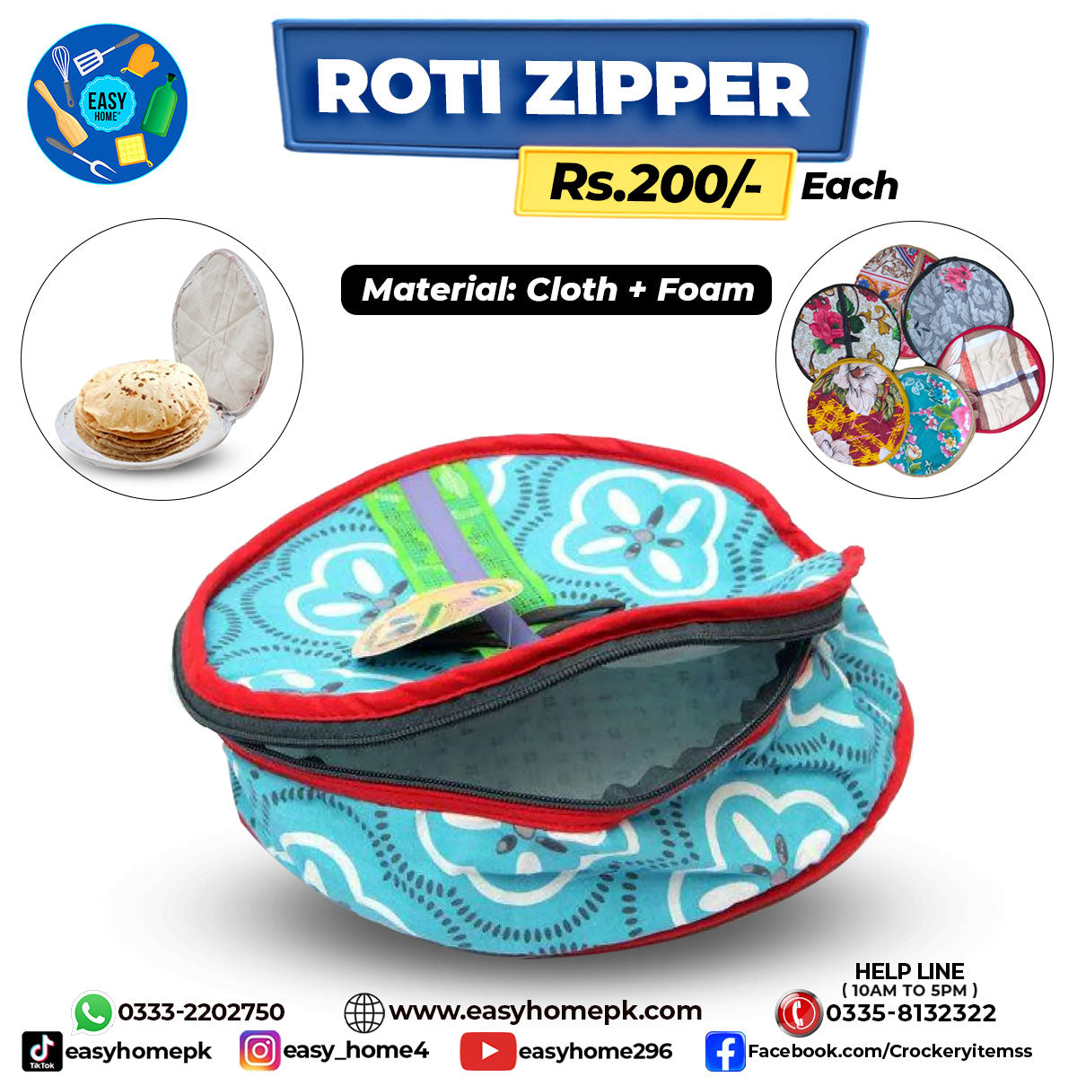 Zupper Roti Roti Zipper – EASY HOME