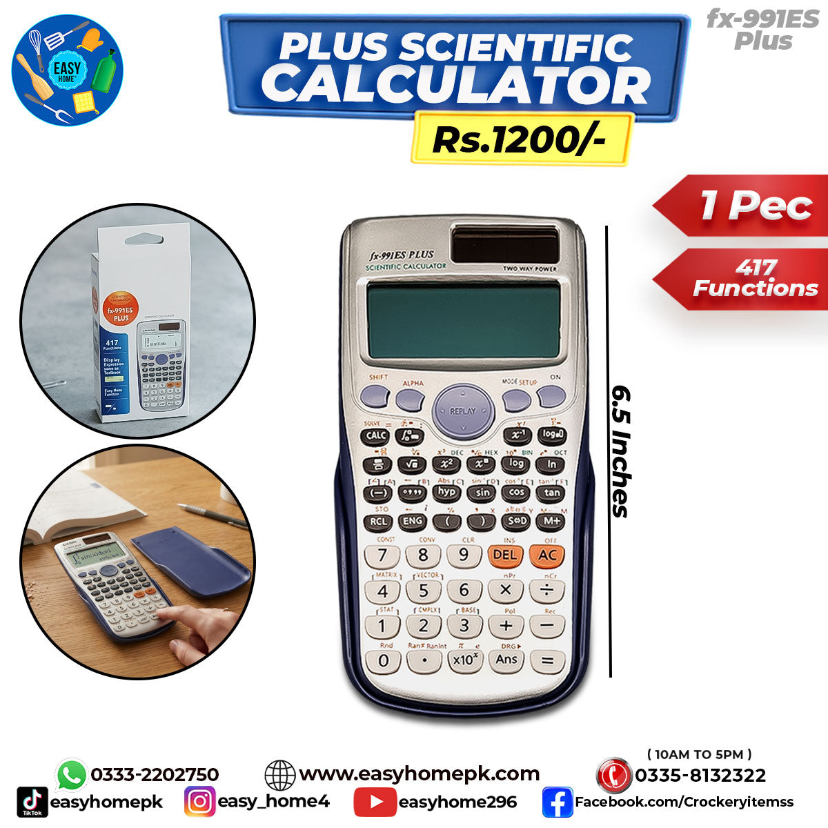 Plus Scientific Calculator