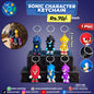 Sonic Character Keychain