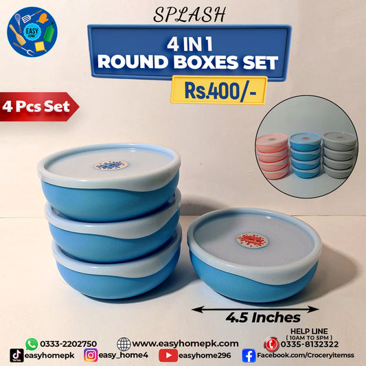 Splash Box - 4 Pcs Set