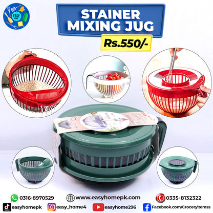 Strainer Mixing Jug