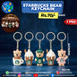 StarBucks Bear Keychain