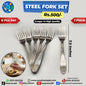 Steel Fork Set