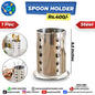 Steel Spoon Holder