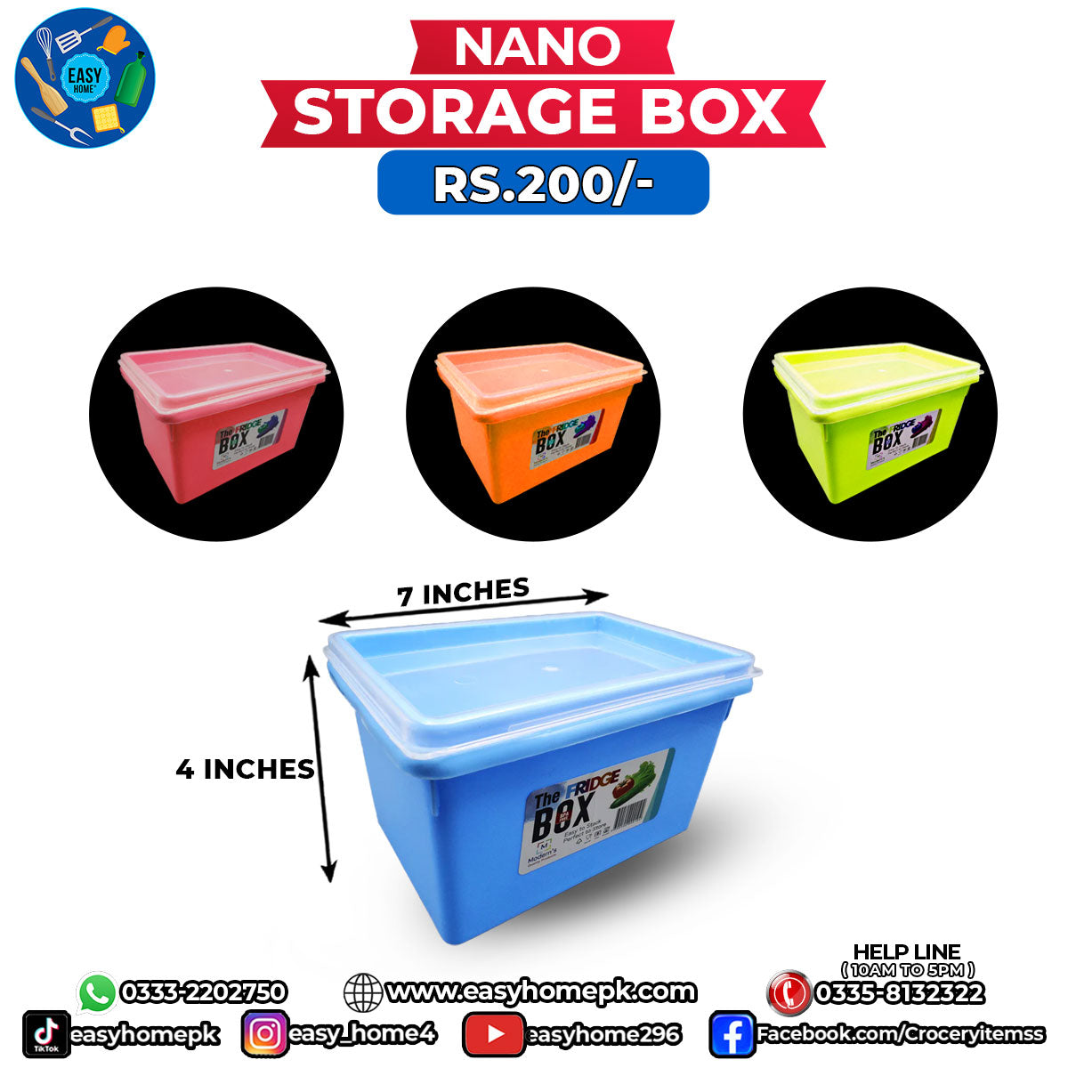 Storage Box-Nano – EASY HOME