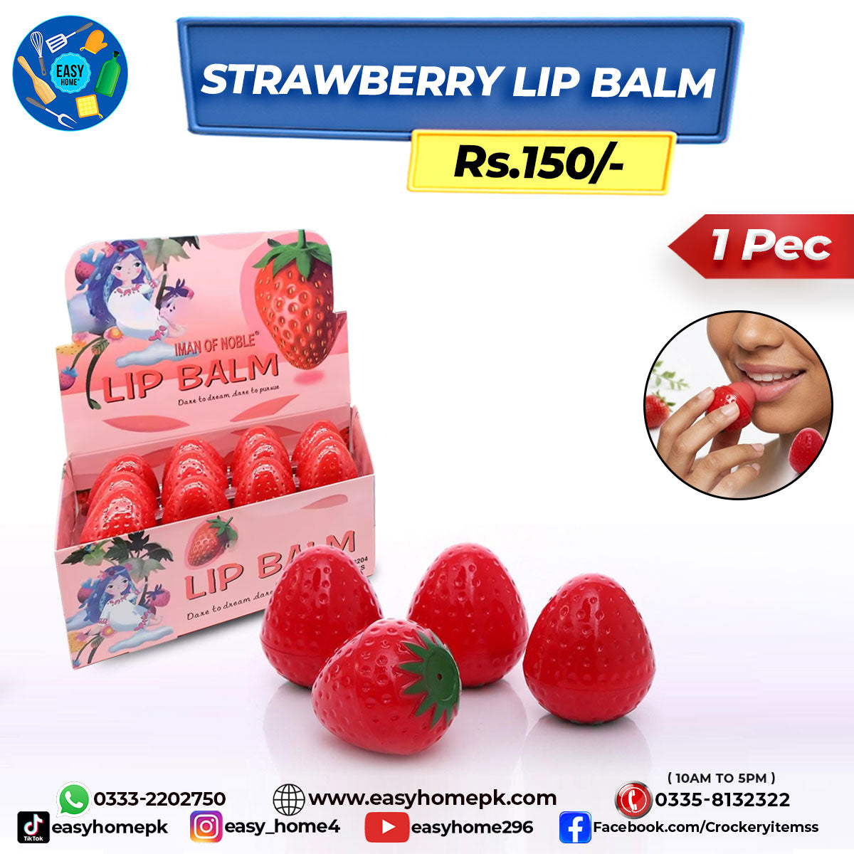 Strawberry Lip Balm