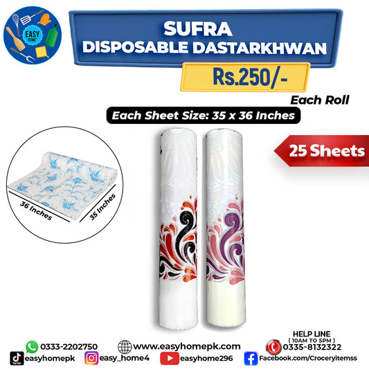 Disposable Dasterkhwan