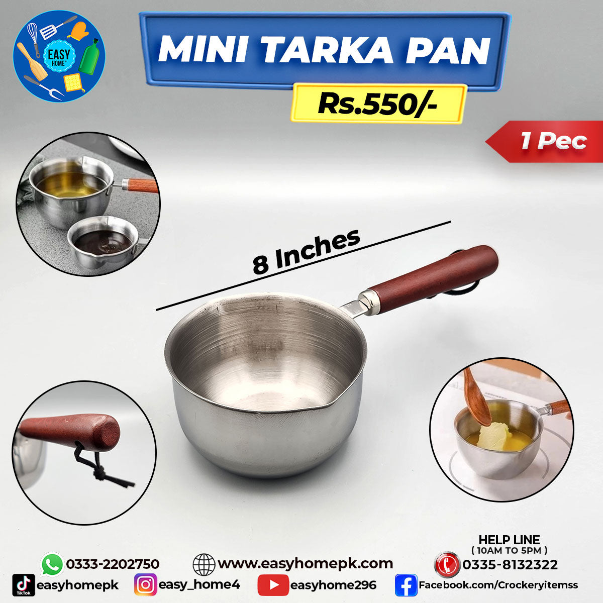 Mini Tarka Pan