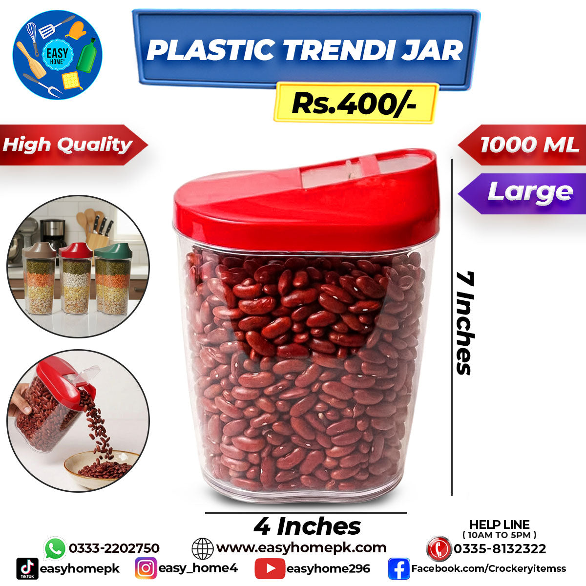 High Quality Trendi Jar