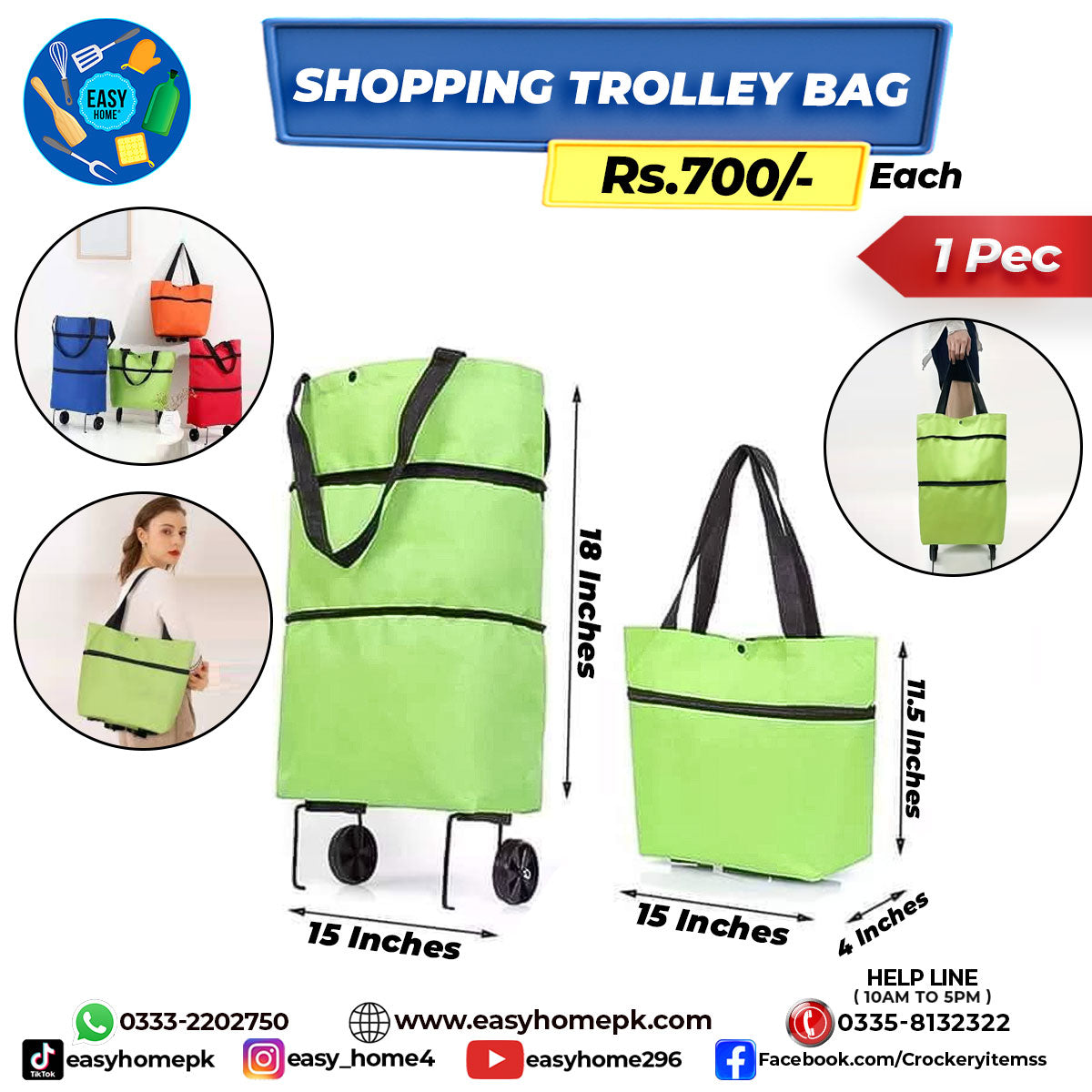 Shopping Trolley Bag