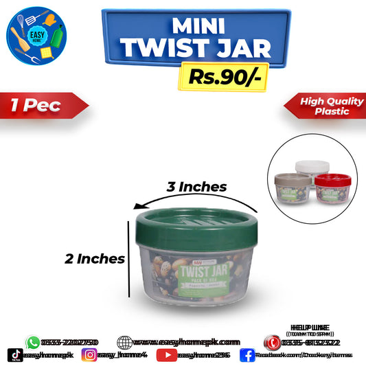 Mini Twist Jar