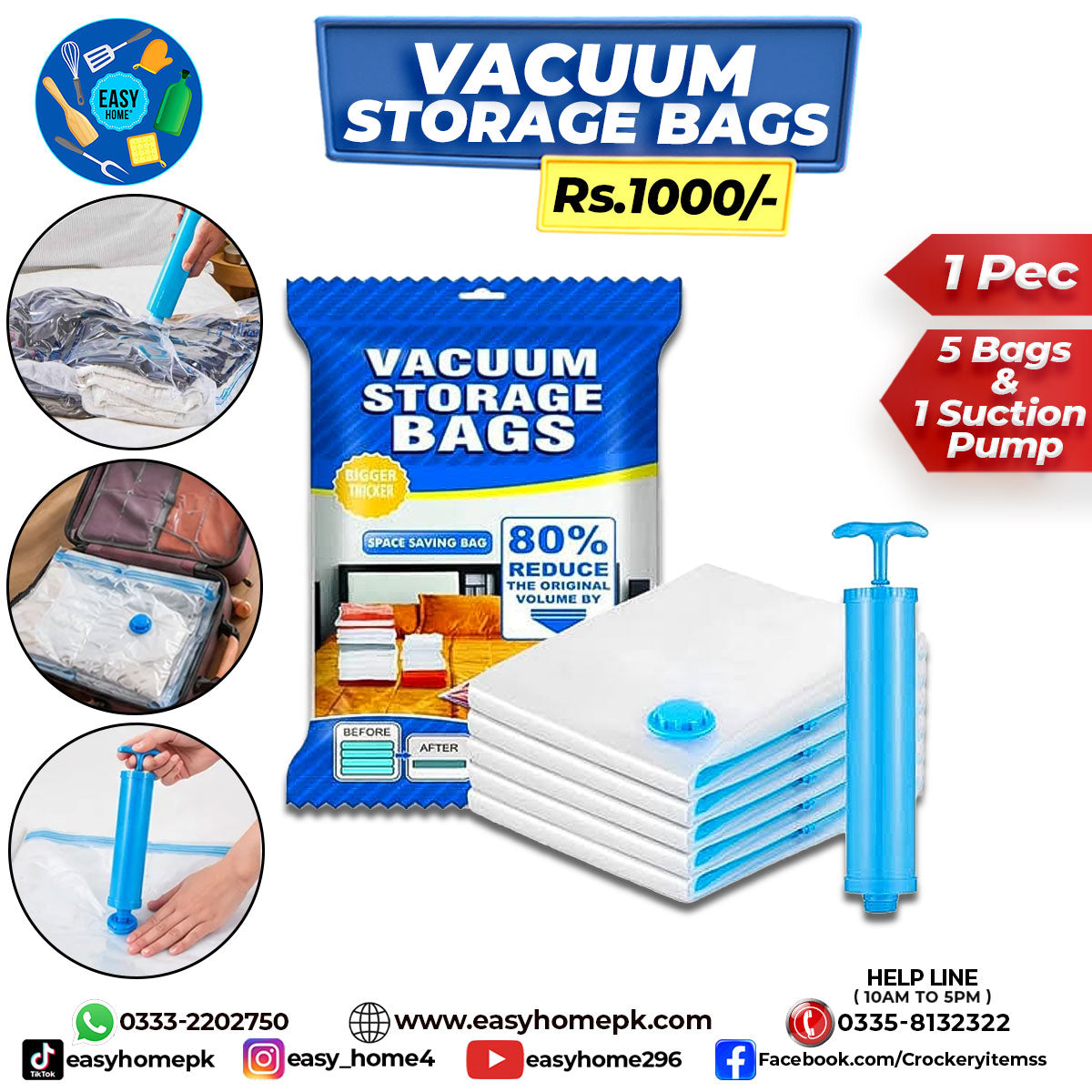 Vacuum Storage Bags