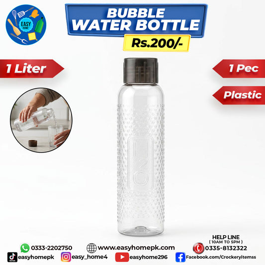 Bubble Water Bottle