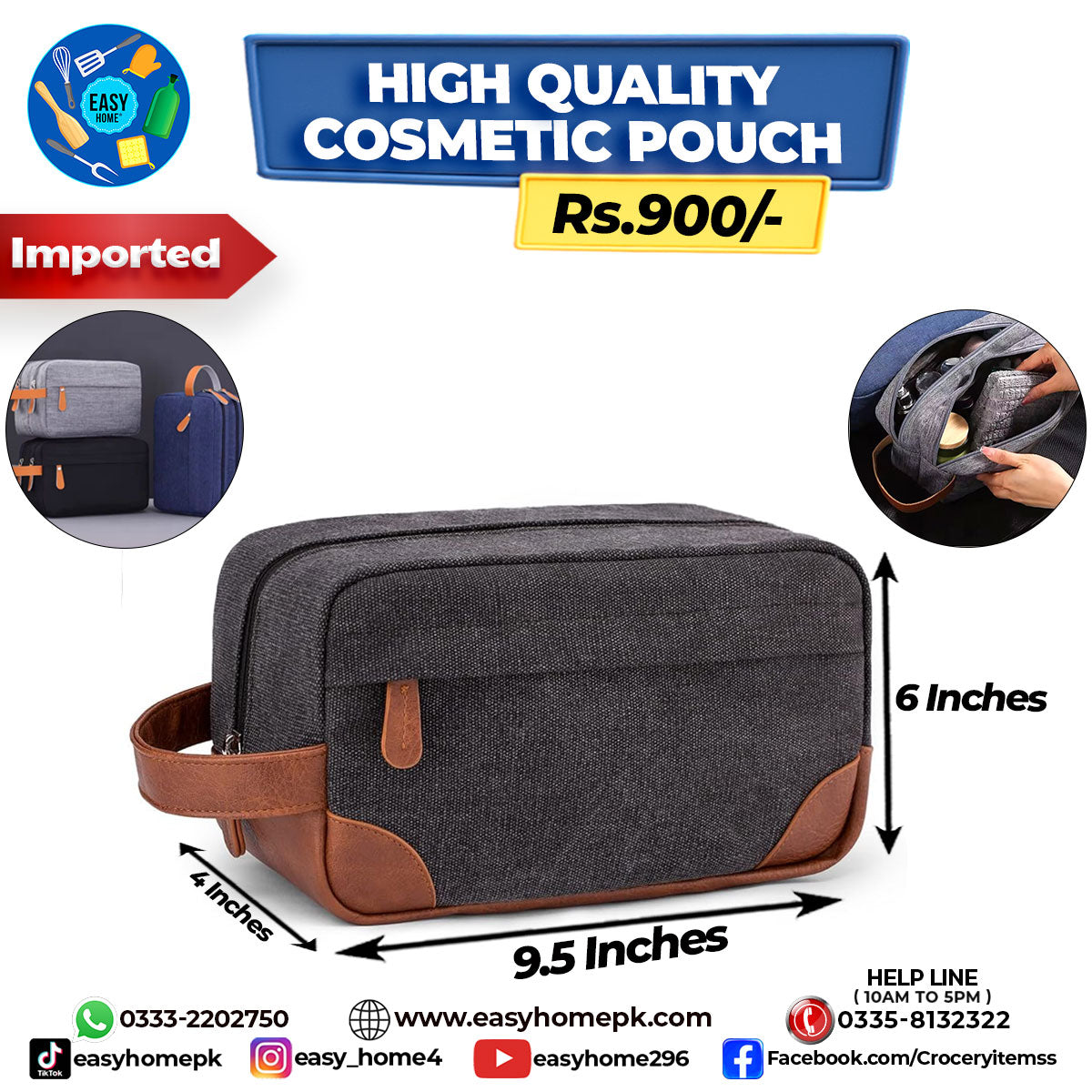 High Quality Cosmetic Pouch