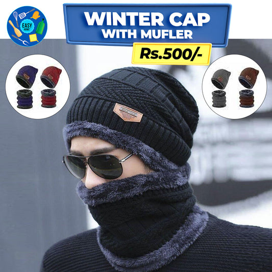 Winter Cap with Muffler