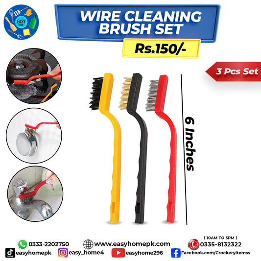 Wire Cleaning Brush Set