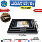 Artificial Wooden Tray Set