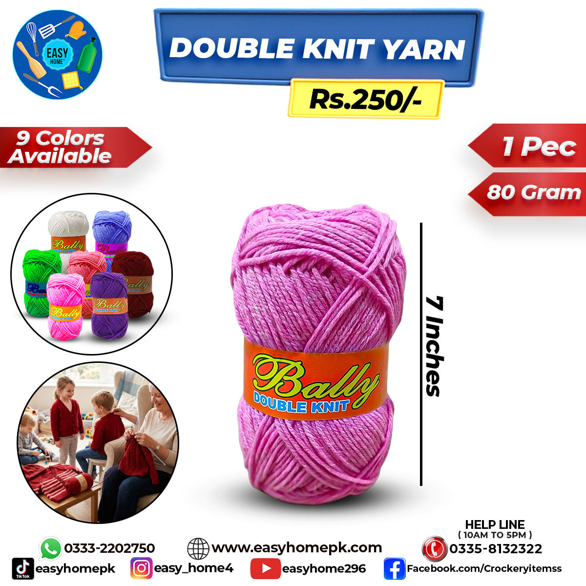 Double Knit Yarn